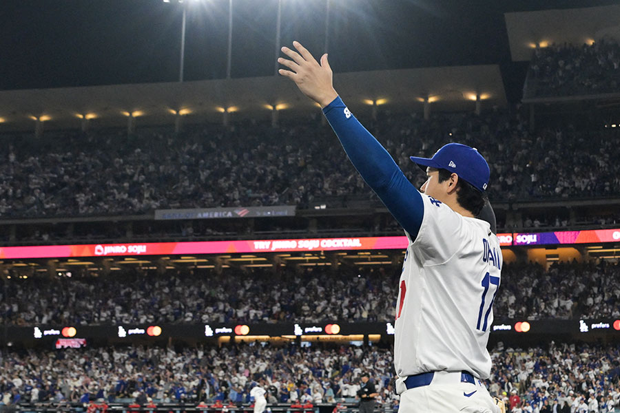 2本の本塁打を放ったドジャースの大谷翔平【写真:ロイター】
