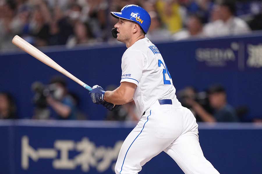 中日のジェイソン・ボスラー【写真：産経新聞社】