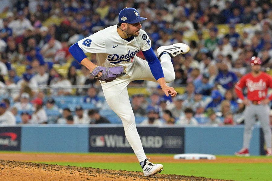 ドジャースのアレックス・ベシア【写真：ロイター】