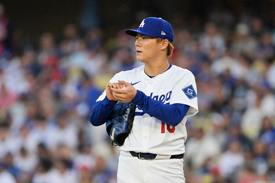 ドジャースの山本由伸【写真：ロイター】