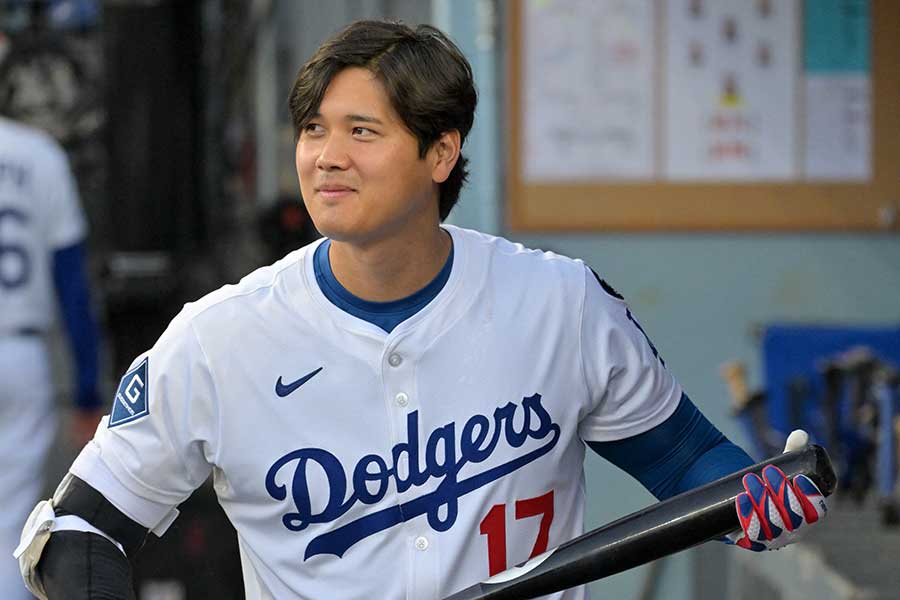 ドジャースの大谷翔平【写真:ロイター】