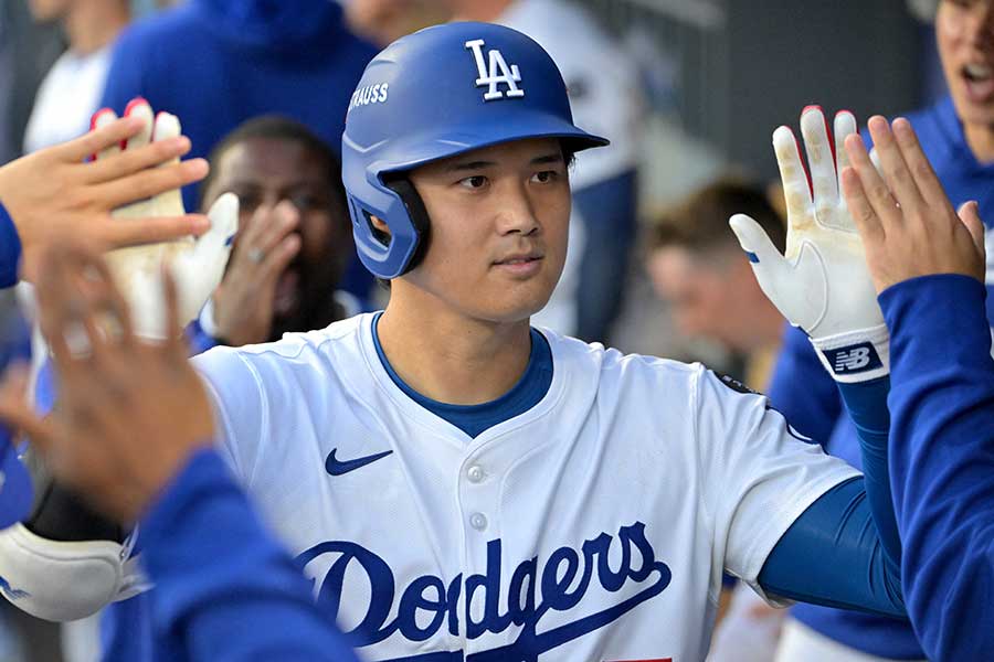 ドジャースの大谷翔平【写真：ロイター】