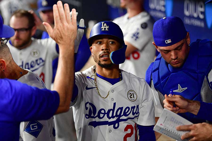 ドジャースのムーキー・ベッツ【写真：ロイター】