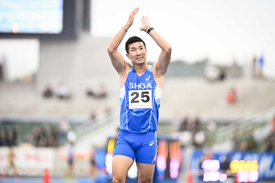 桐生祥秀【写真：中戸川知世】