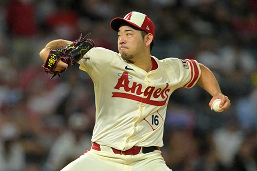 エンゼルスの菊池雄星【写真：ロイター】