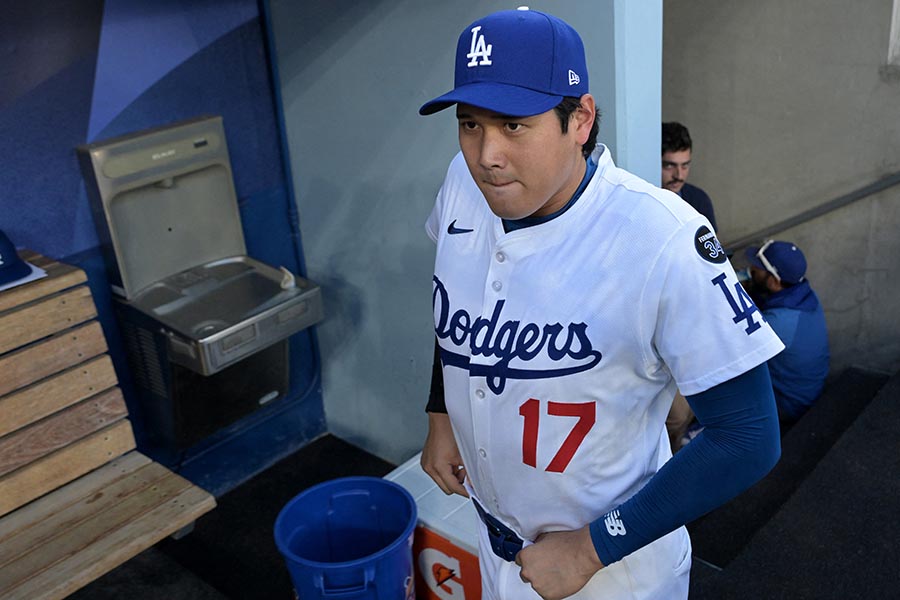 ドジャースの大谷翔平【写真：ロイター】