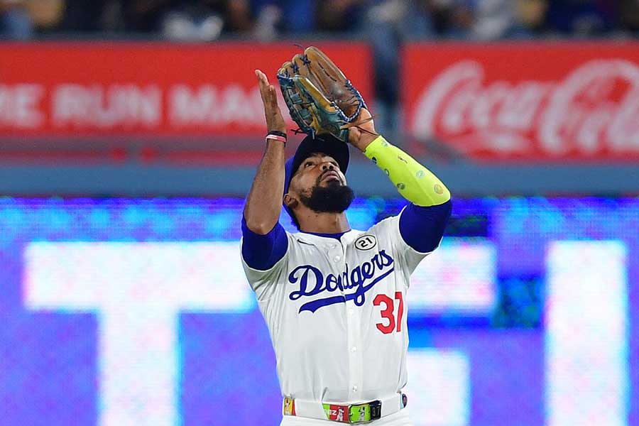 ドジャースのテオスカー・ヘルナンデス【写真:ロイター】