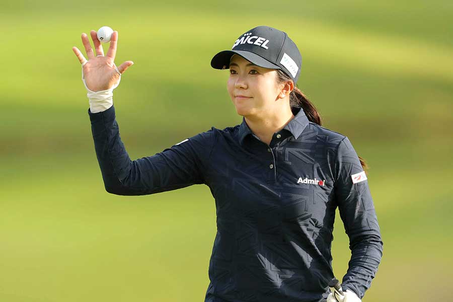 日本女子オープンに出場した堀琴音【写真：スポーツ報知/アフロ】