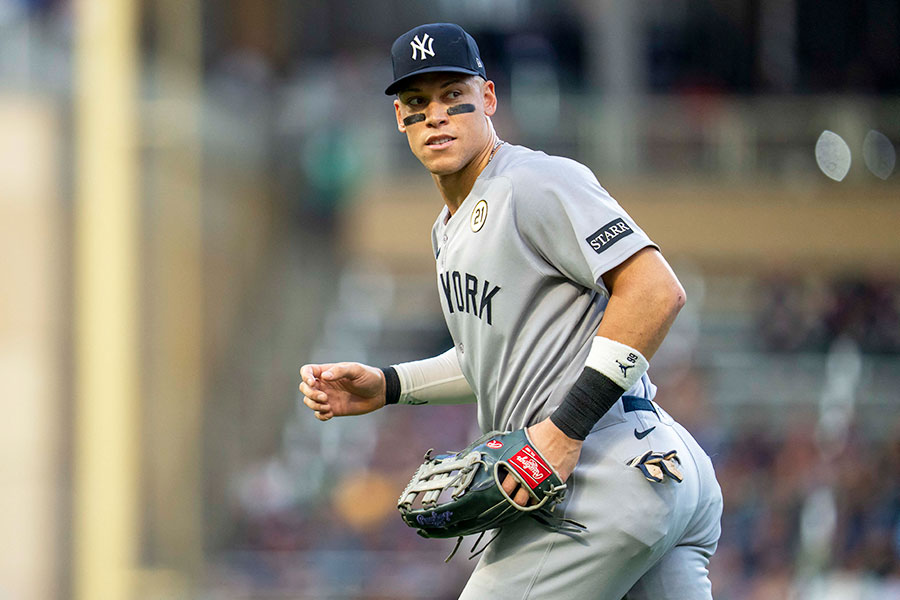 ヤンキースのアーロン・ジャッジ【写真：ロイター】