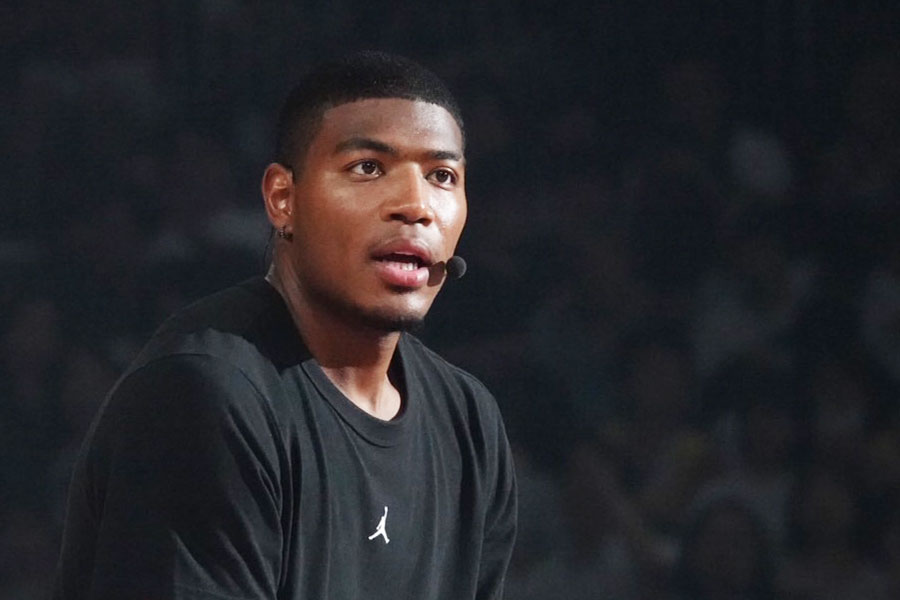 八村塁【写真：鉾久真大】