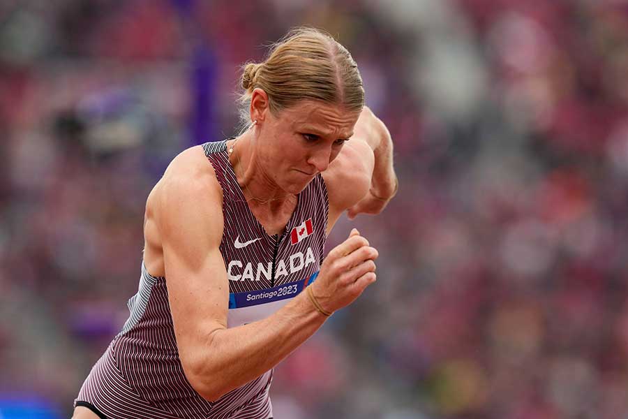 カナダ代表のマデリン・プライス【写真：AP/アフロ】