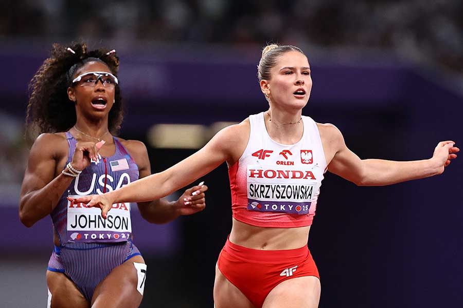 ピア・スクジショフスカ（手前）【写真：ロイター】