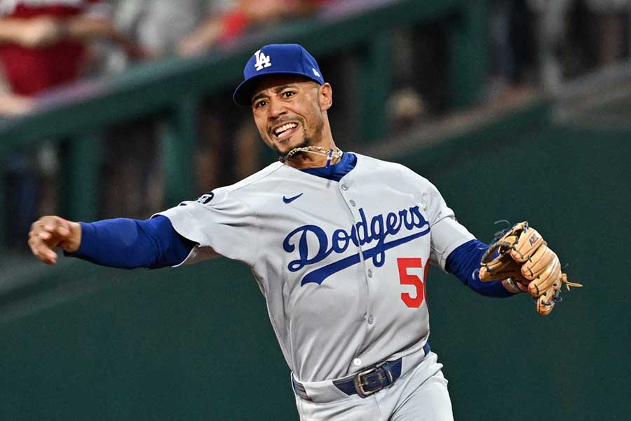 ドジャースのムーキー・ベッツ【写真：ロイター】