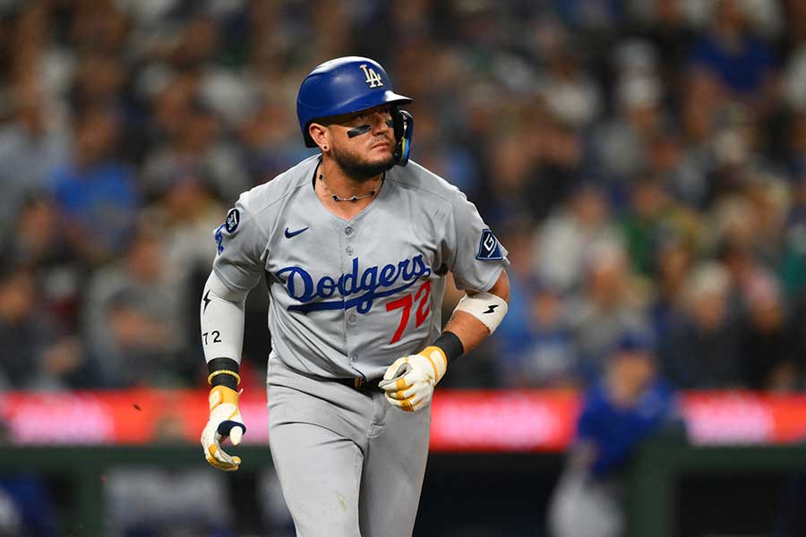 ドジャースのミゲル・ロハス【写真：ロイター】