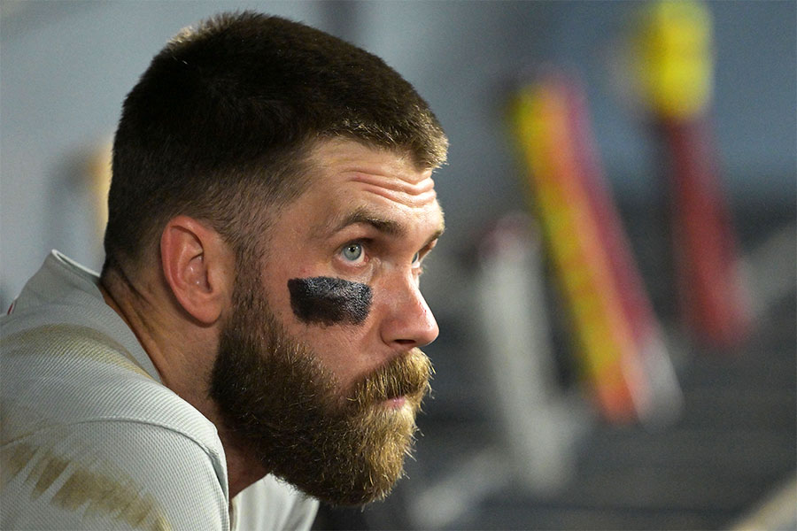 フィリーズのブライス・ハーパー【写真:ロイター】