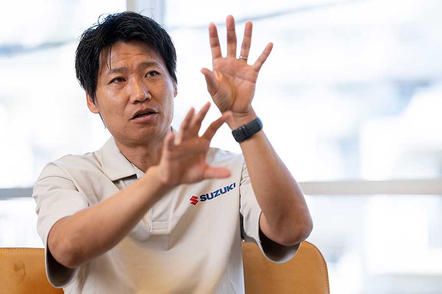 世界を転戦する中で出会ったフランスとオーストリアの大会を参考にしているという中村【写真:藤岡雅樹】