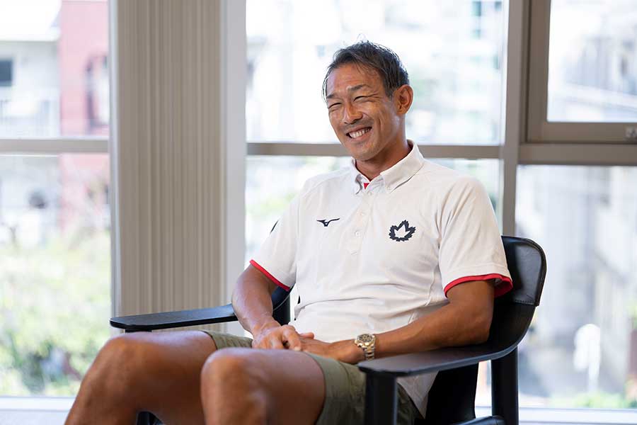 開催地・山形に根付き、長らく愛される大会にしたいという右代【写真:藤岡雅樹】