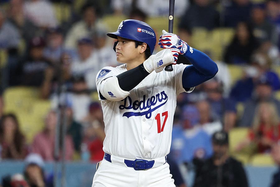 ドジャースの大谷翔平【写真：ロイター】