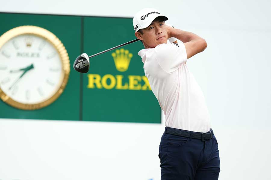 ベイカレント・クラシックに出場したコリン・モリカワ【写真:AP/アフロ】