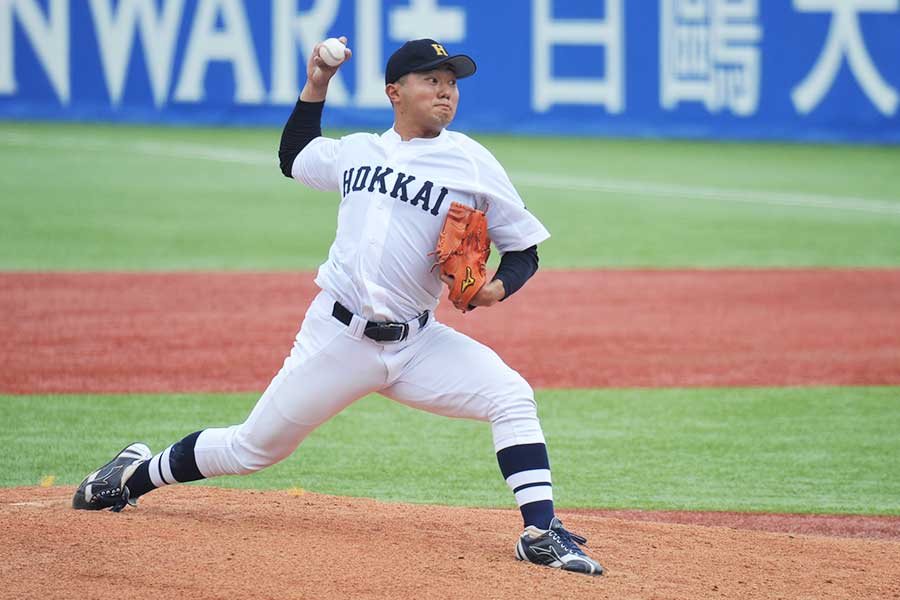 北海学園大からは工藤泰己ら6人が提出【写真：羽鳥慶太】