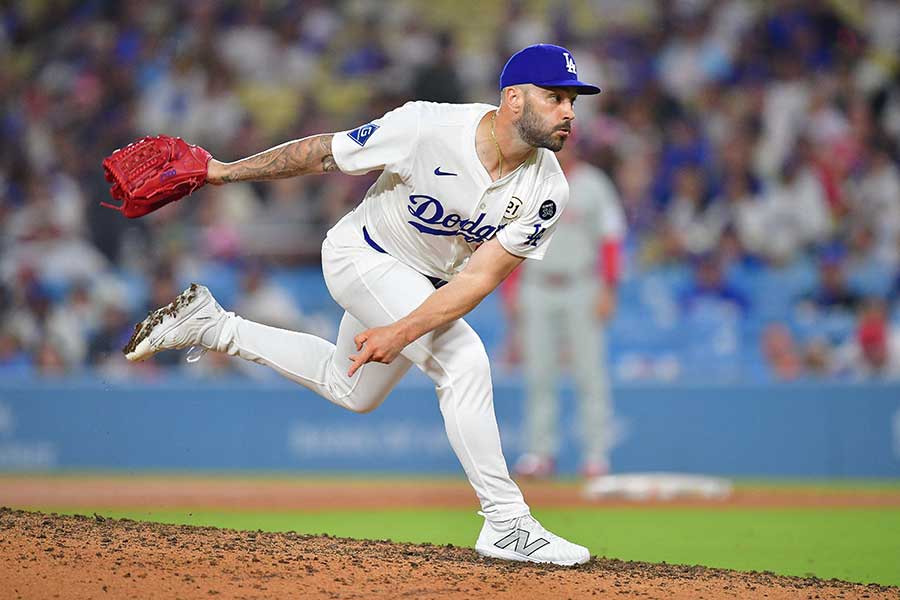 ドジャースのタナー・スコット【写真:ロイター】