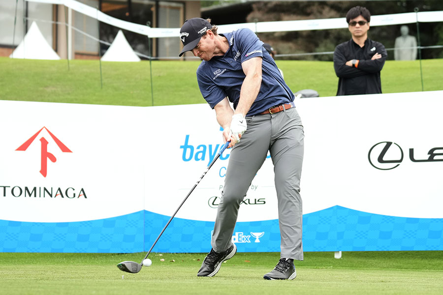 横浜で開幕したベイカレント・クラシックに出場しているマックス・グレイザーマン【 写真：AP/アフロ】
