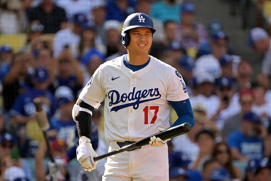 ドジャースの大谷翔平【写真：ロイター】