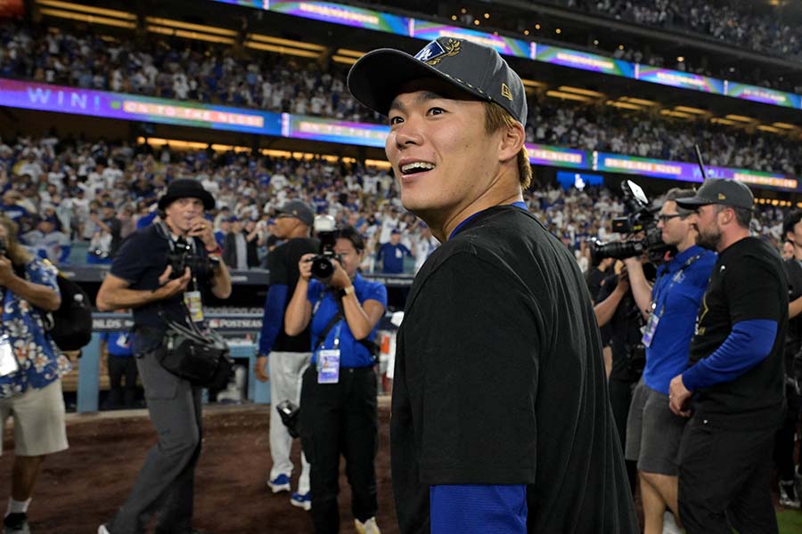 ドジャースの山本由伸【写真：ロイター】
