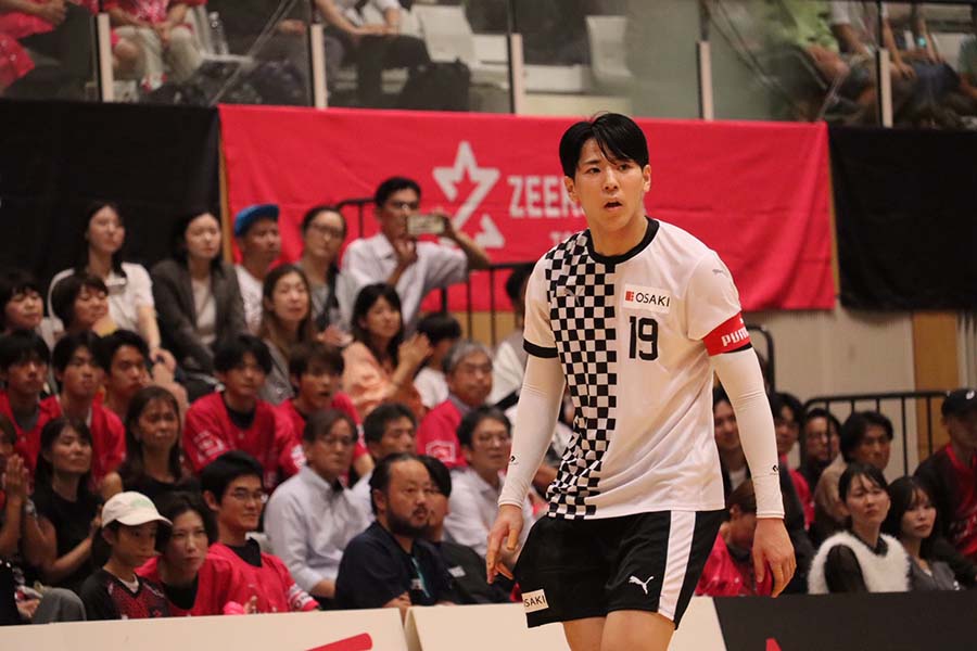 ジークスター東京戦に出場した大崎オーソル埼玉の末岡拓美【写真：編集部】