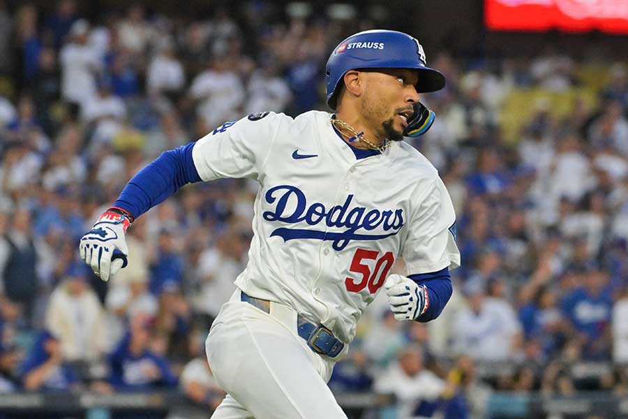 ドジャースのムーキー・ベッツ【写真:ロイター】