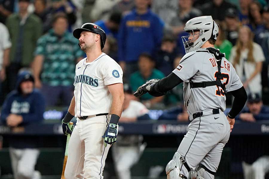 マリナーズ対タイガース戦【写真：ロイター】