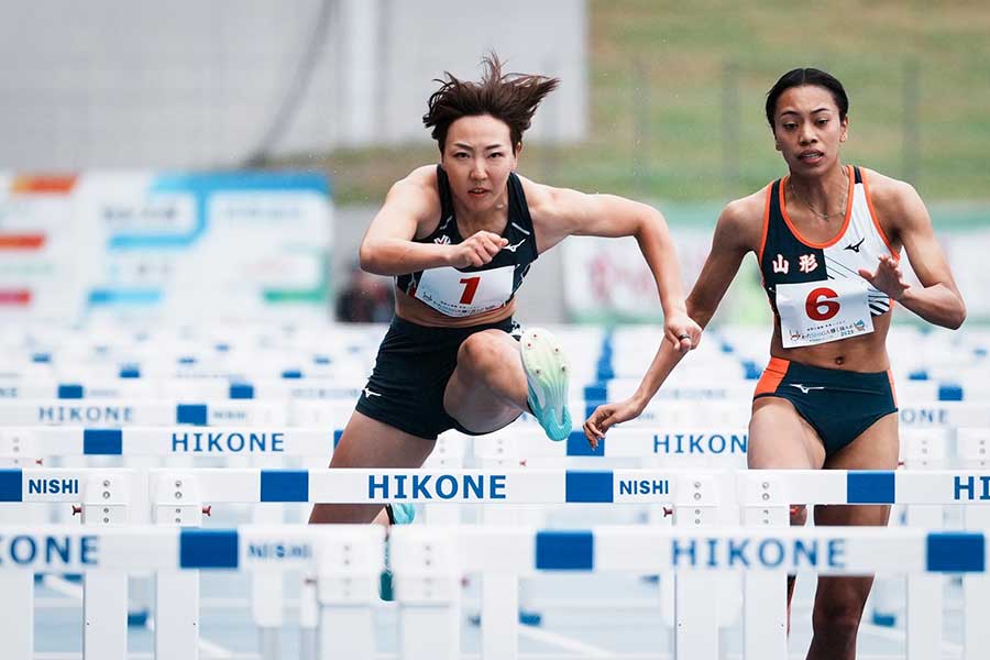 寺田は今大会で本格的な競技生活に区切りをつける【写真：中戸川知世】