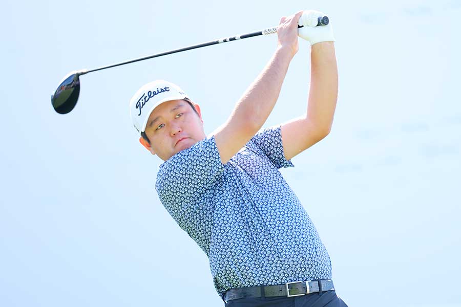 ベイカレント・クラシックに出場している米澤蓮【写真：西村尚己/アフロスポーツ】