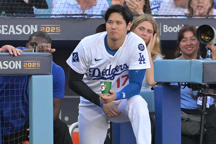 ドジャースの大谷翔平【写真：ロイター】