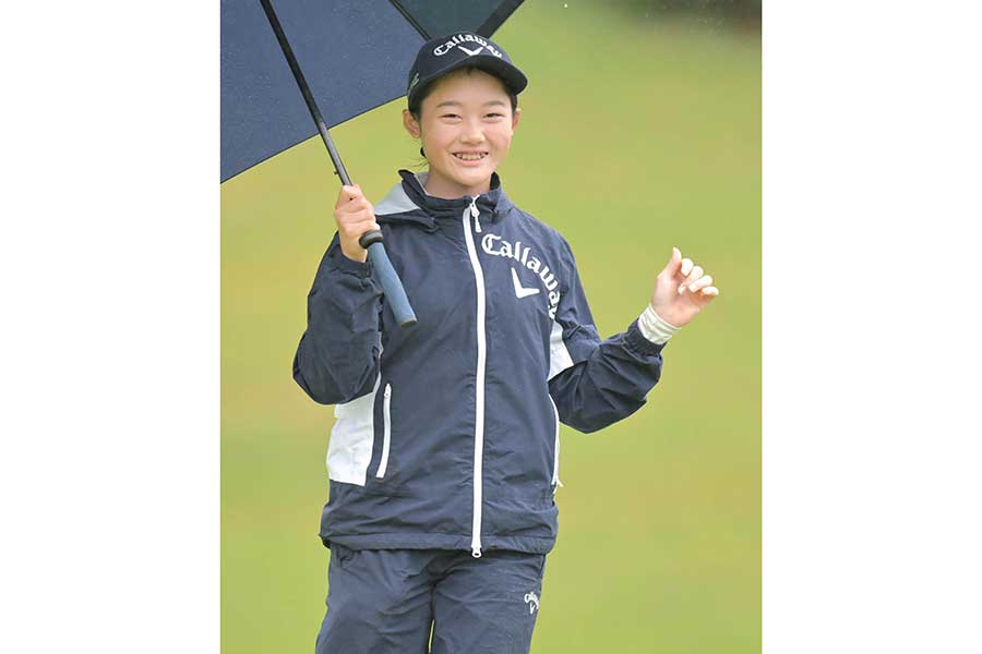 スタンレーレディスホンダに出場した赤穂未来【写真:スポーツ報知/アフロ】