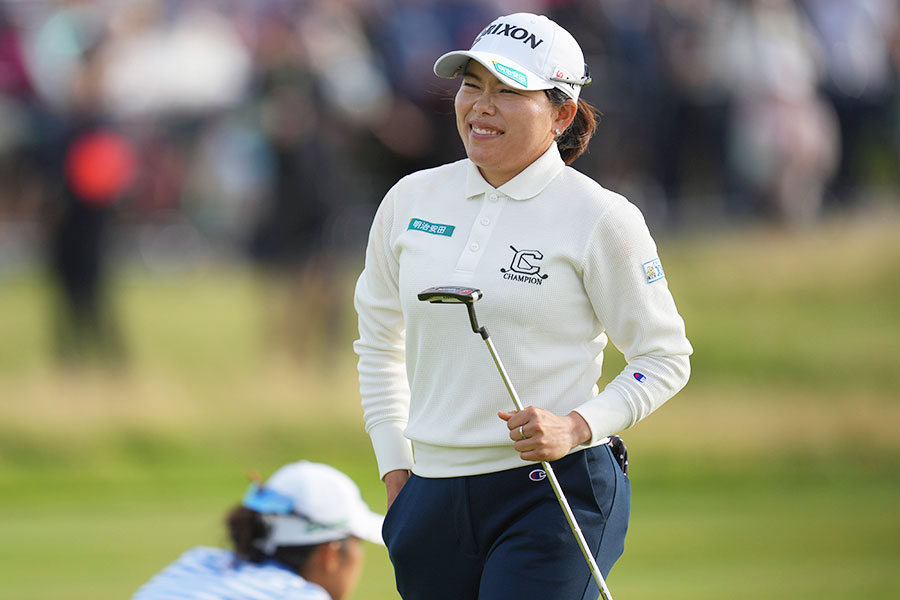 米ツアー・ビュイックLPGA上海に出場した勝みなみ【写真：AP/アフロ】