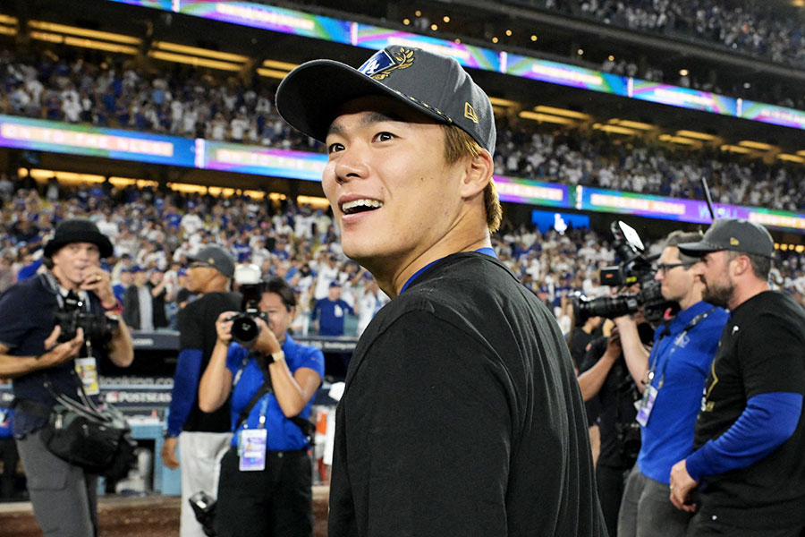 ドジャースの山本由伸【写真:ロイター】