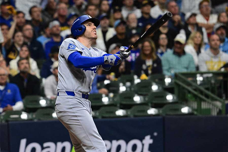 6回にソロ本塁打を放ったフレディ・フリーマン【写真:ロイター】