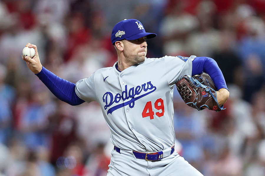 ドジャースのブレイク・トライネン【写真：ロイター】