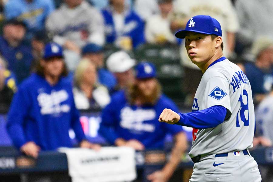ドジャースの山本由伸【写真：ロイター】