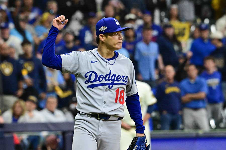 ドジャースの山本由伸【写真：ロイター】