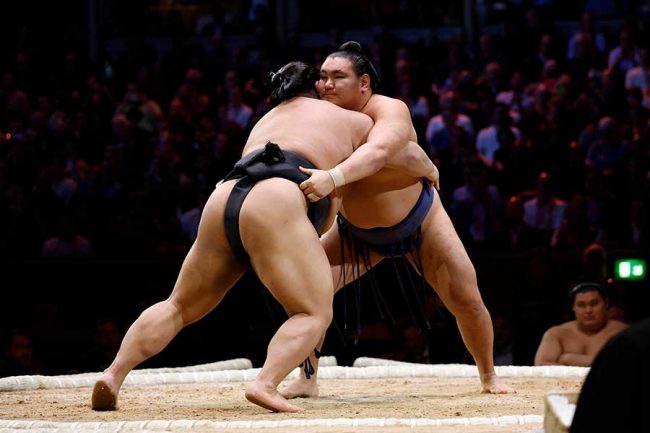 大相撲会場が「日本と全く違う」 ロンドン公演初日は超満員、欧州風の