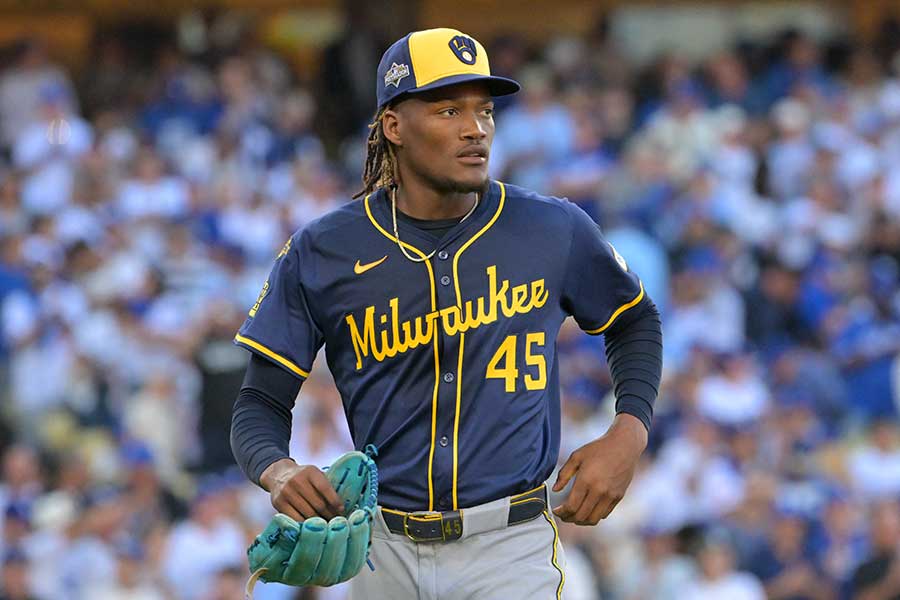 ドジャース戦に出場したアブナー・ウリベ【写真：ロイター】