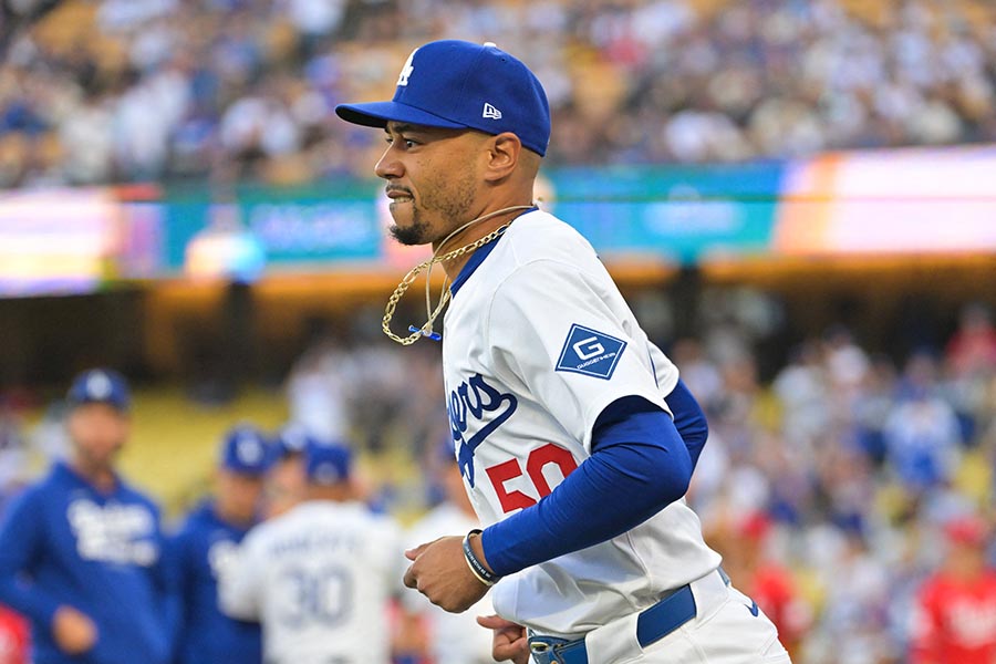 ドジャースのベッツ【写真：ロイター】