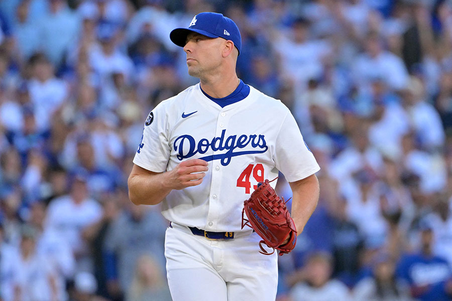 ドジャースのブレイク・トライネン【写真：ロイター】