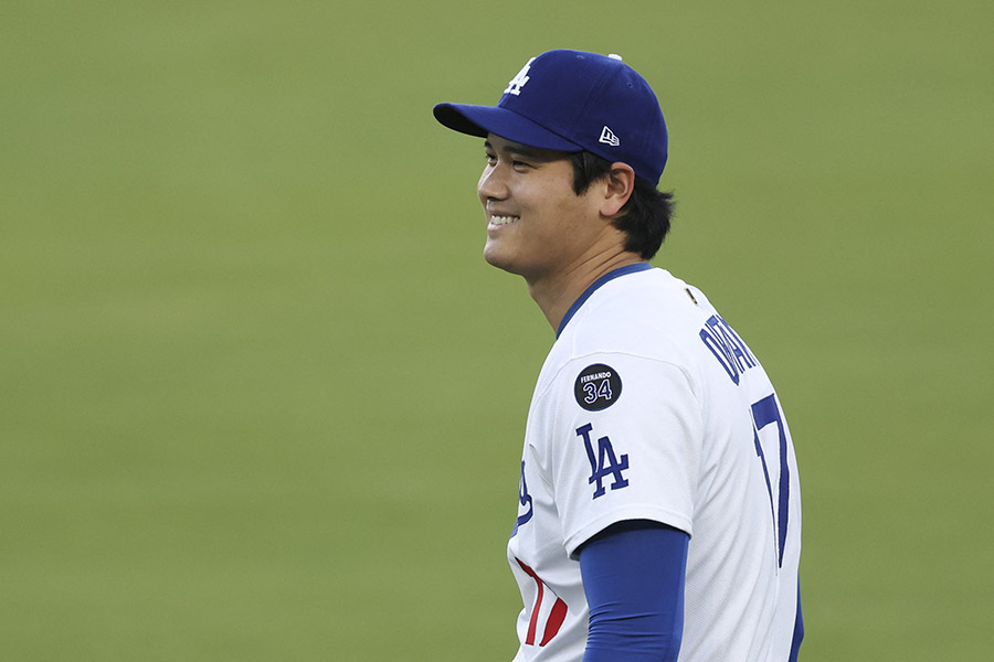 ドジャースの大谷翔平【写真:ロイター】