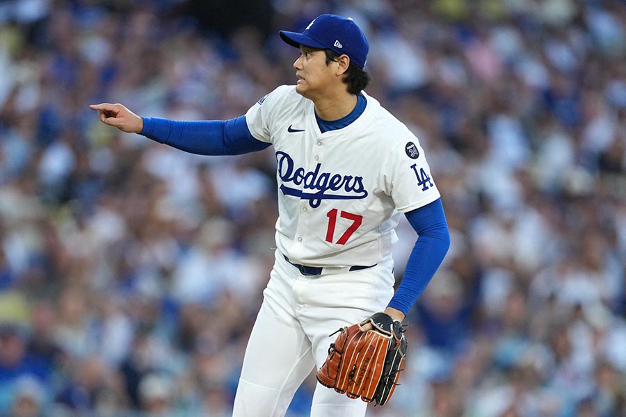 ドジャースの大谷翔平【写真：ロイター】