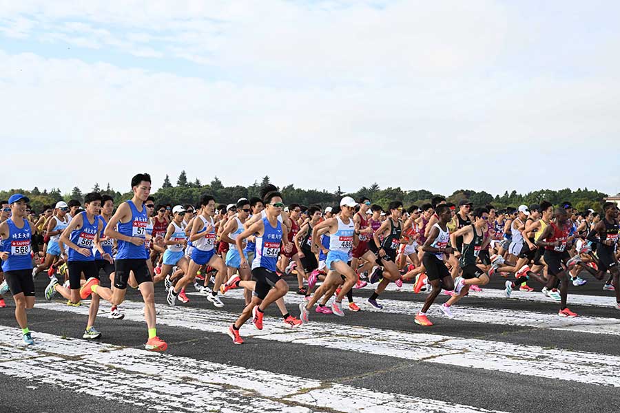 箱根駅伝の予選が行われた【写真：徳原隆元】