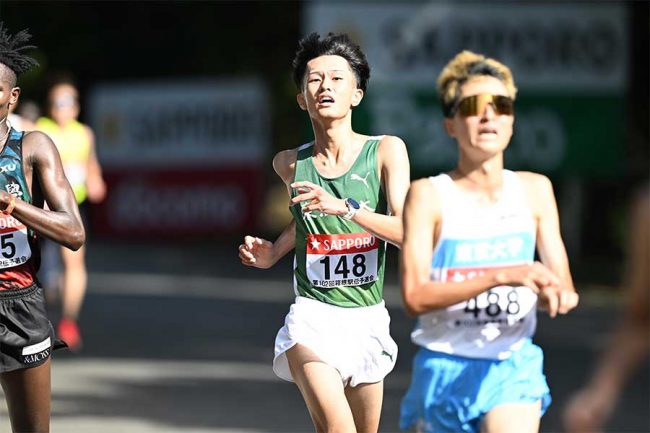 前田 走れず1秒差悪夢から1年 東農大・前田が引き寄せた箱根切符「ここで手