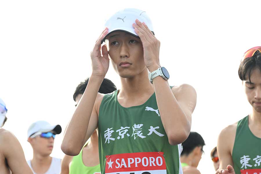 1秒差で落選した前回大会から1年、前田は悔しさを胸に過酷な練習を乗り越えてきた【写真:徳原隆元】